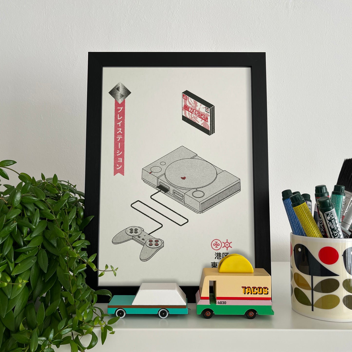 Sony Playstation Risograph