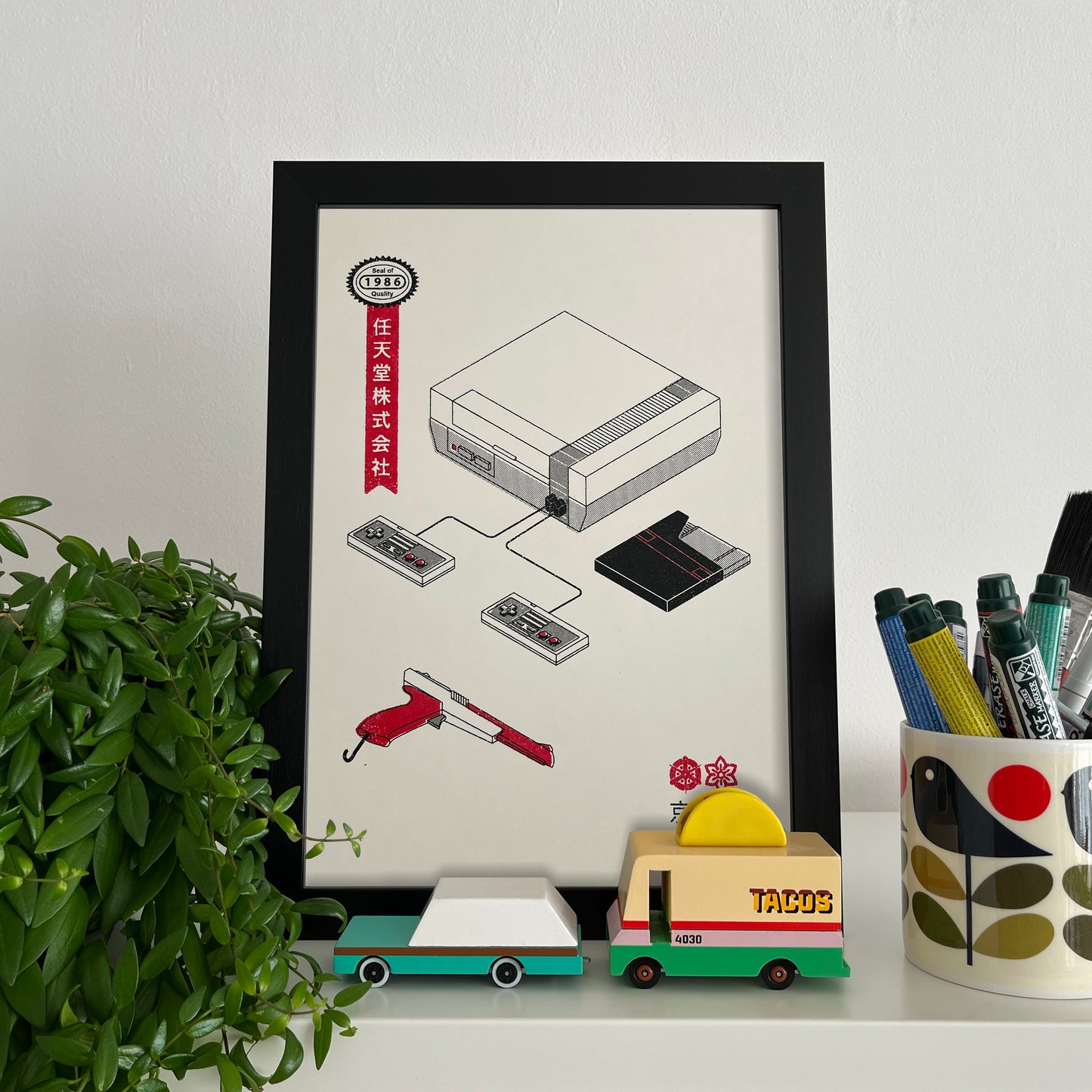 Nintendo NES Risograph