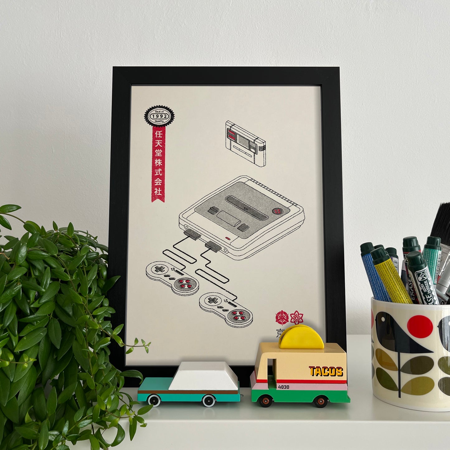 Super Nintendo SNES Risograph