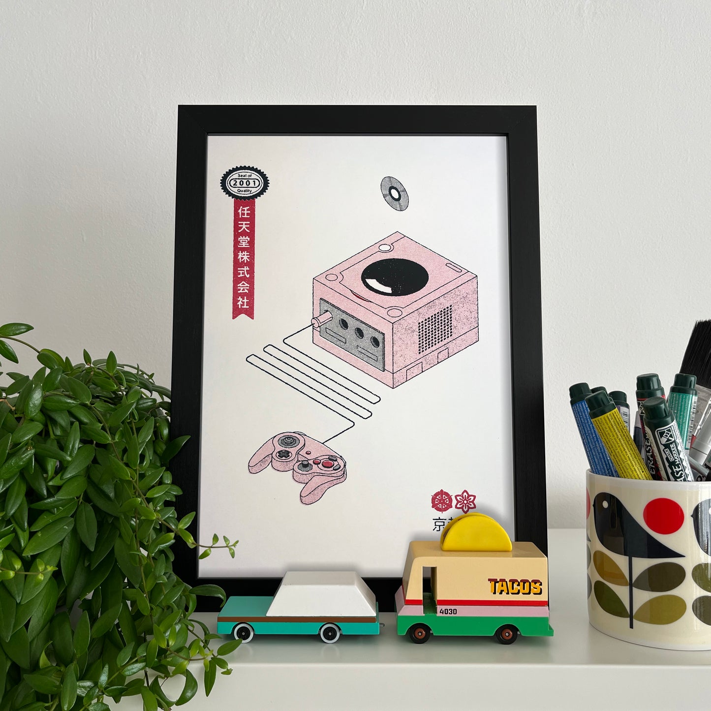 Nintendo Gamecube Risograph