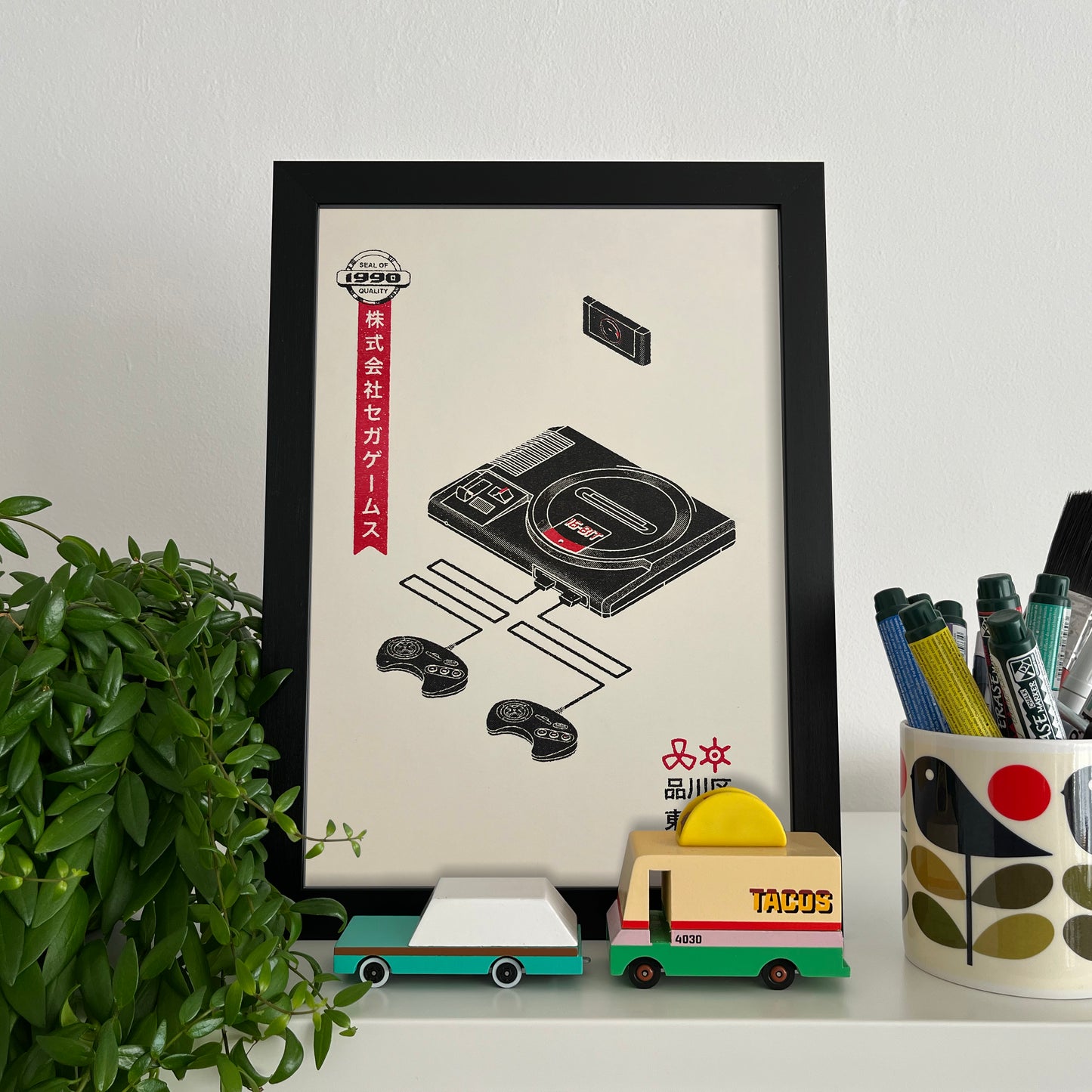 Sega Genesis / Megadrive Risograph