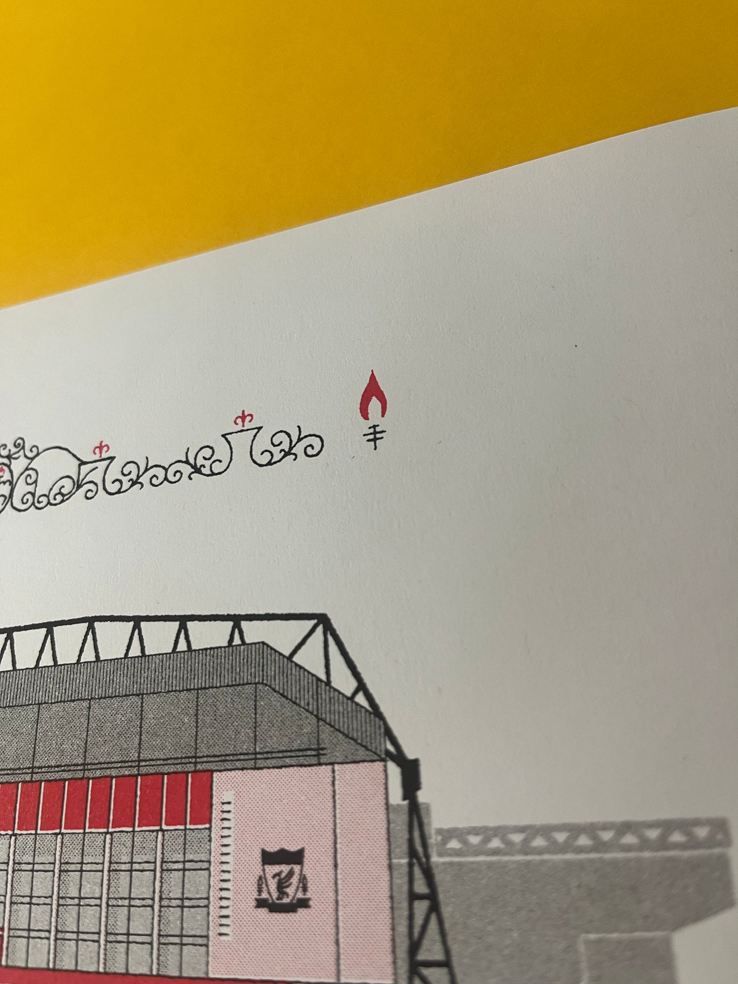 20 Times Liverpool Football Club Anfield Risograph