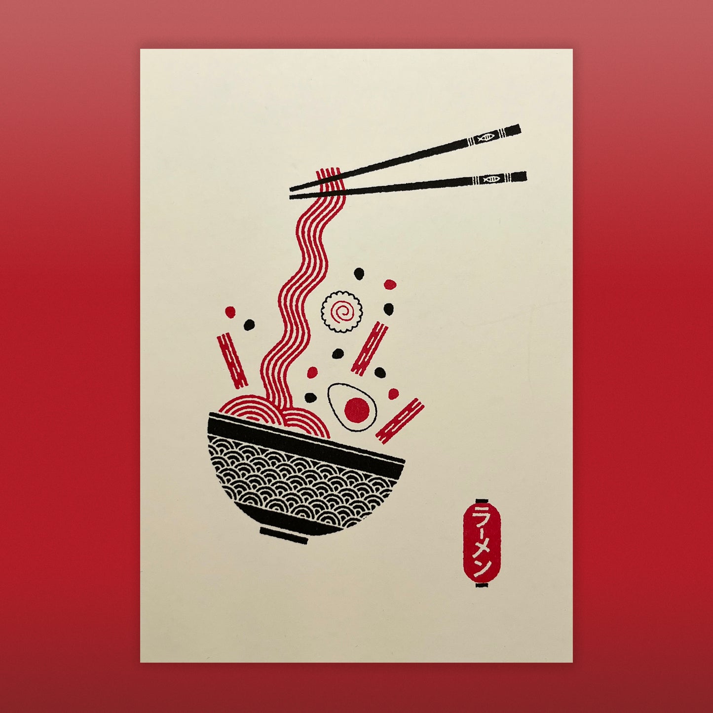 Ramen Risograph