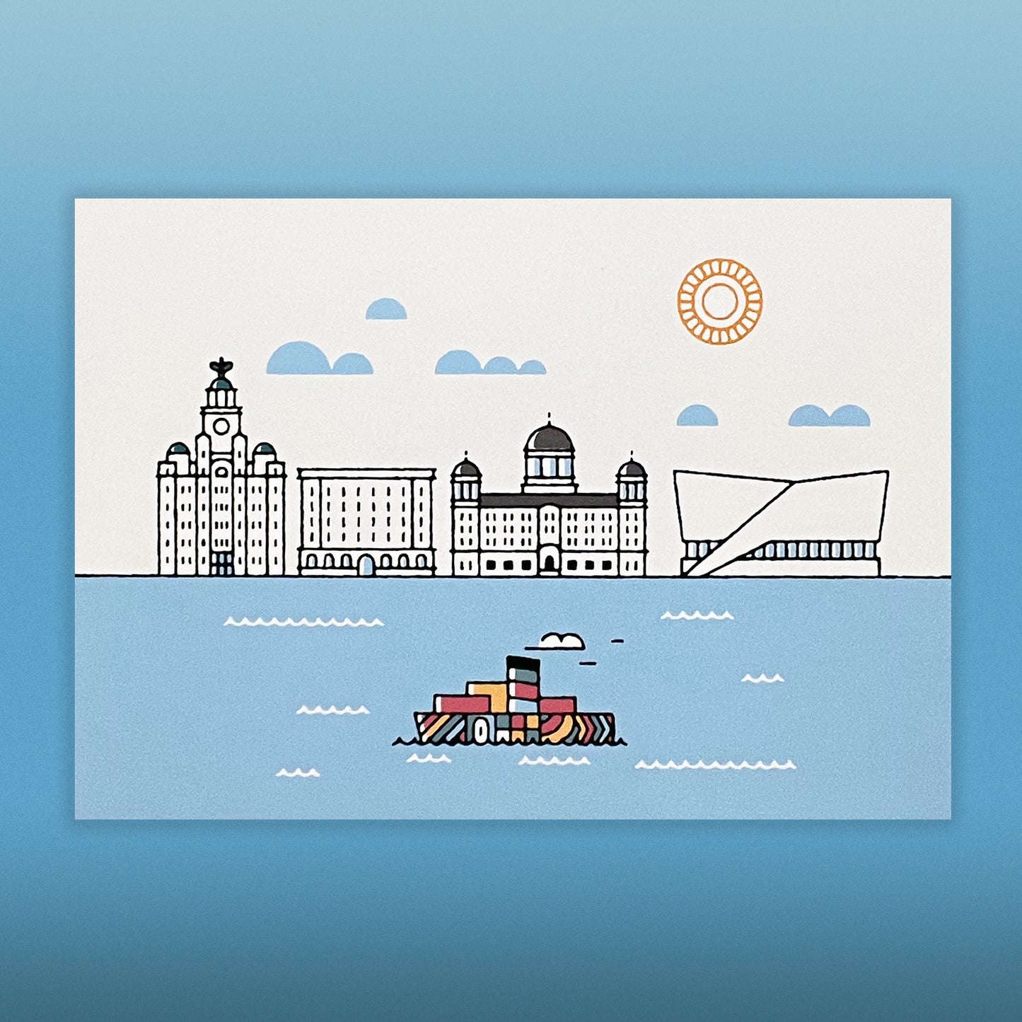 Liverpool Three Graces Print