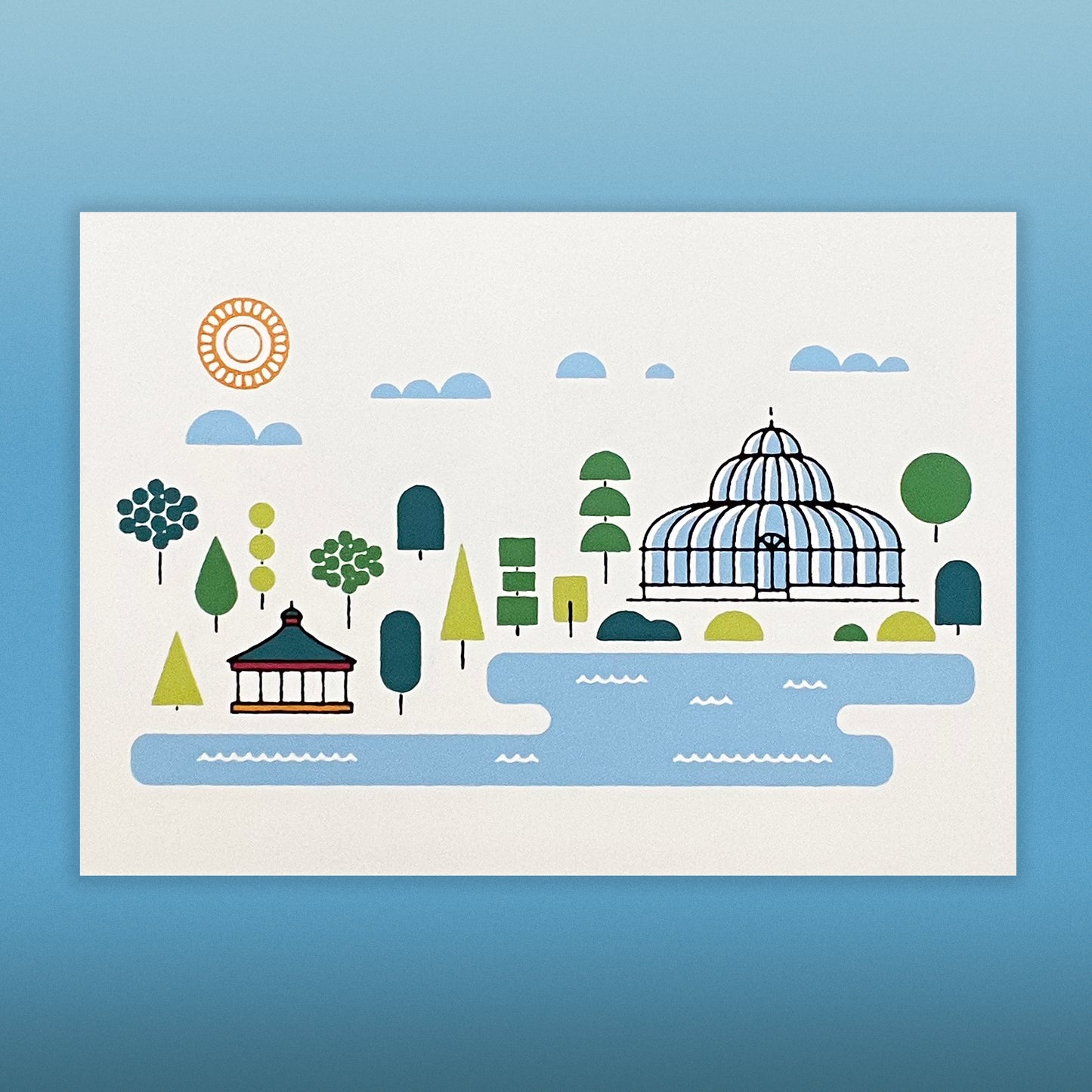 Liverpool Sefton Park Palm House Print