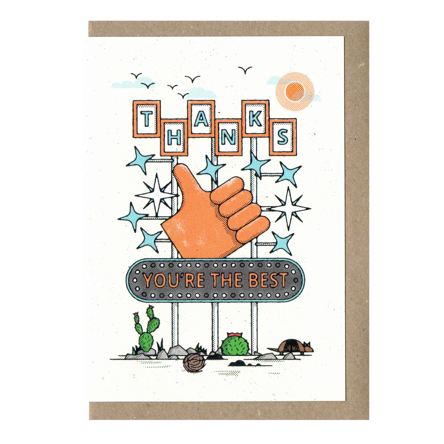 Thanks Greeting Card