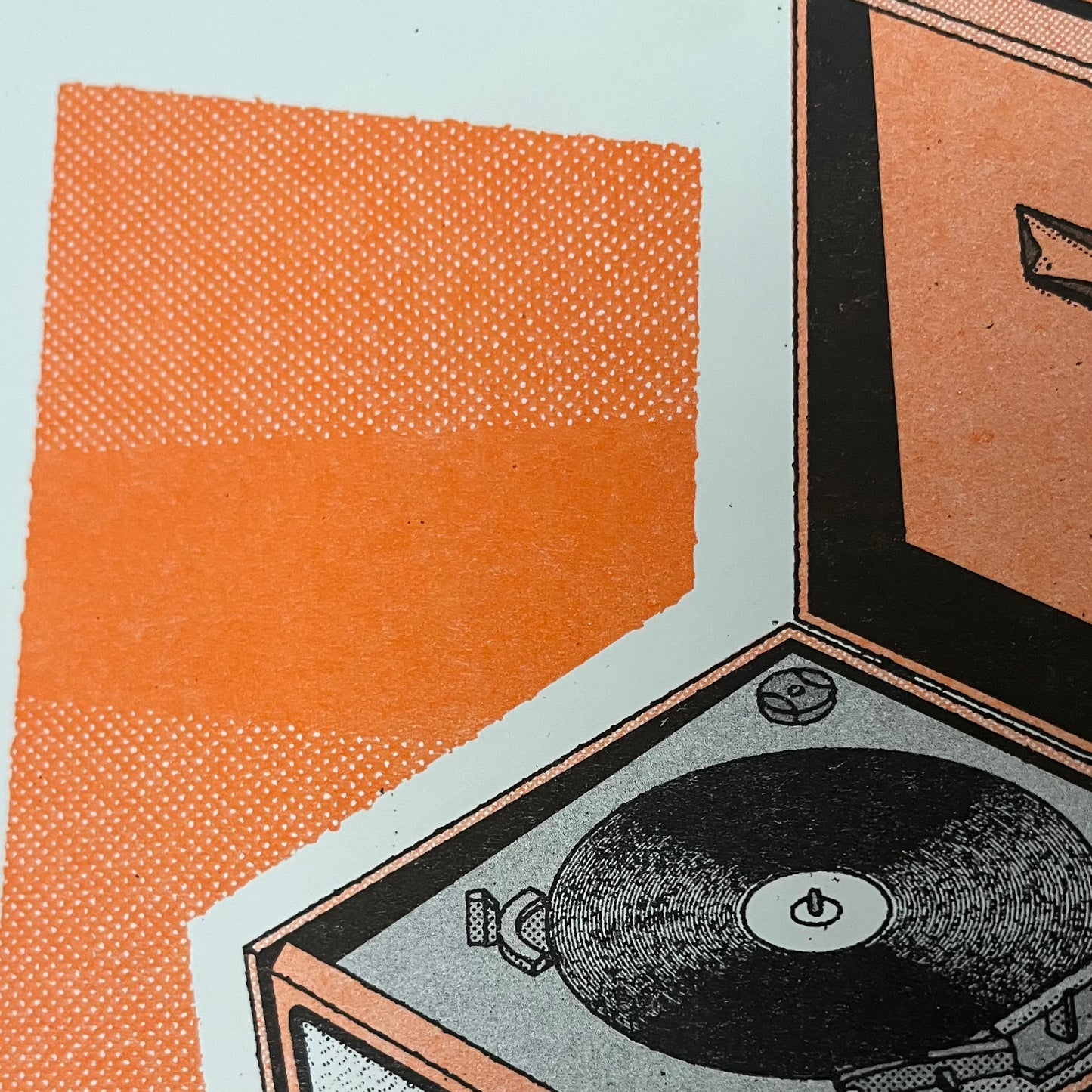 Record Player / Vinyl Risograph