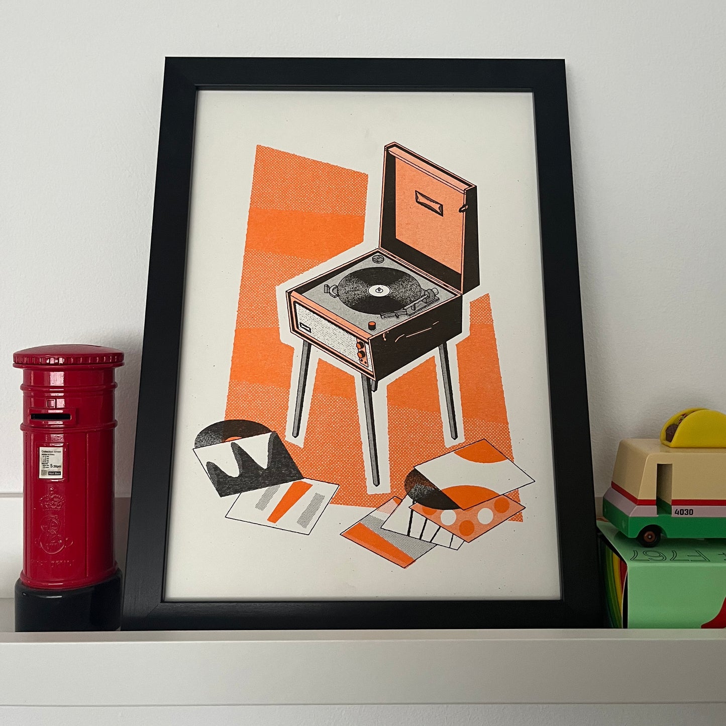 Record Player / Vinyl Risograph