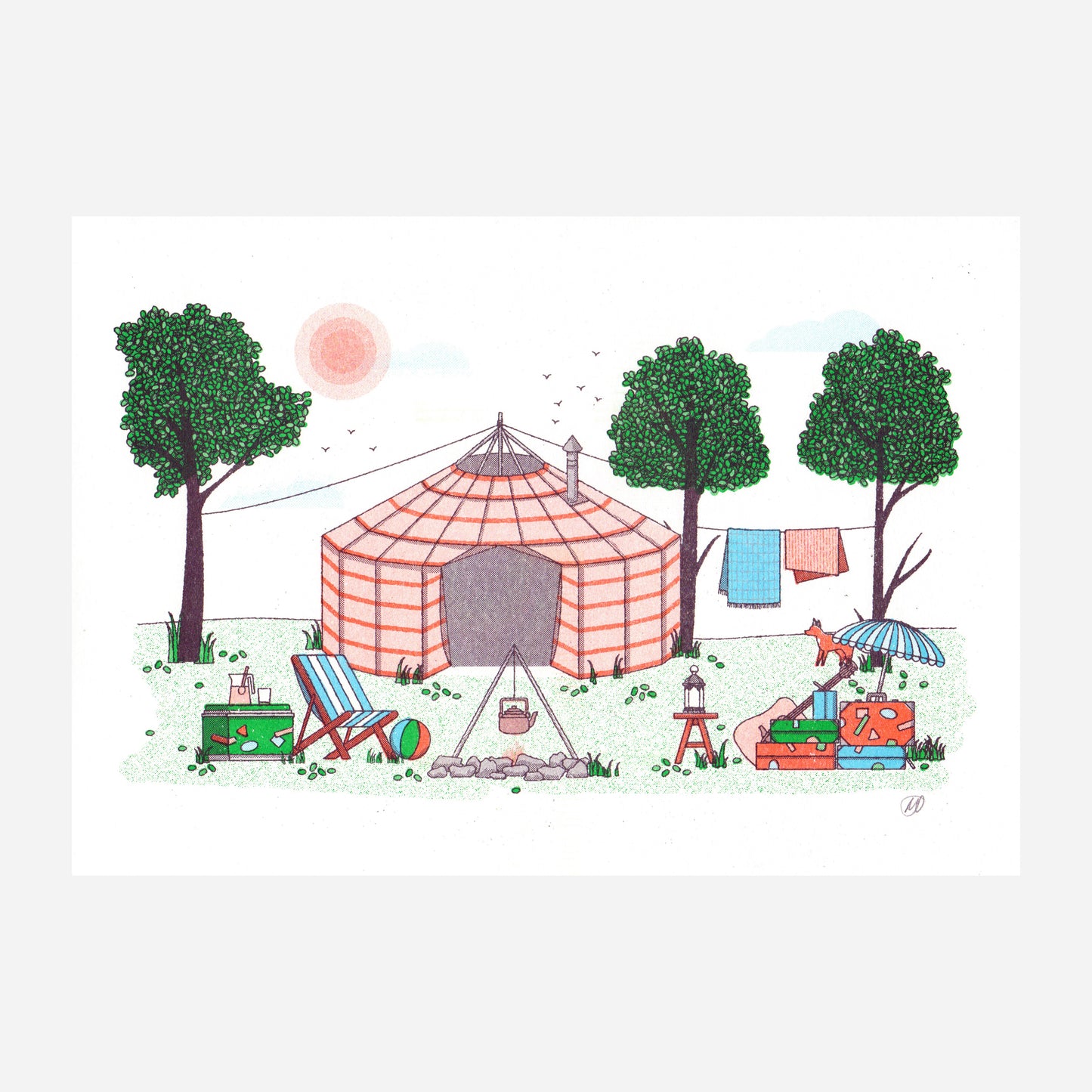 Yurt Risograph