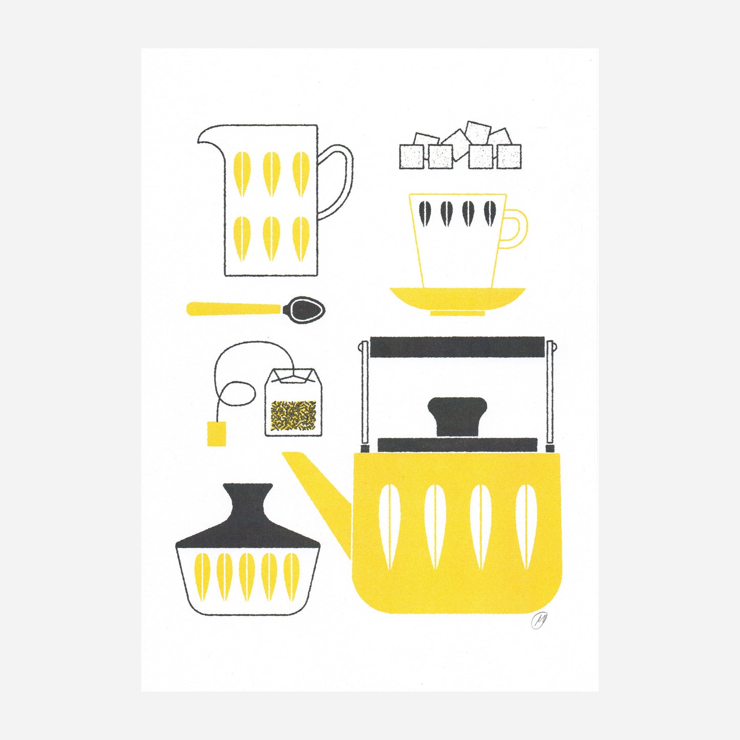 Tea Service Print