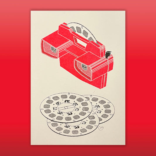 View-Master – A5 Risograph Print