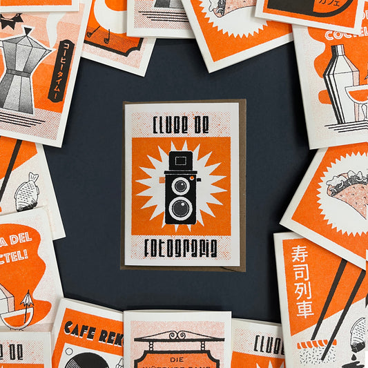 Photography Club - Risograph Mini Greeting Card