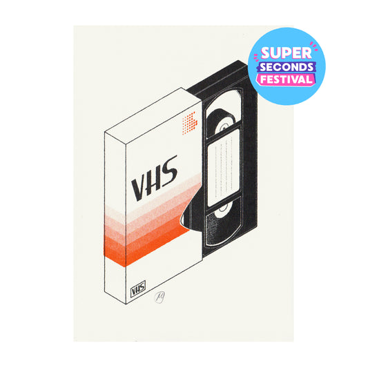 SECONDS: VHS Risograph