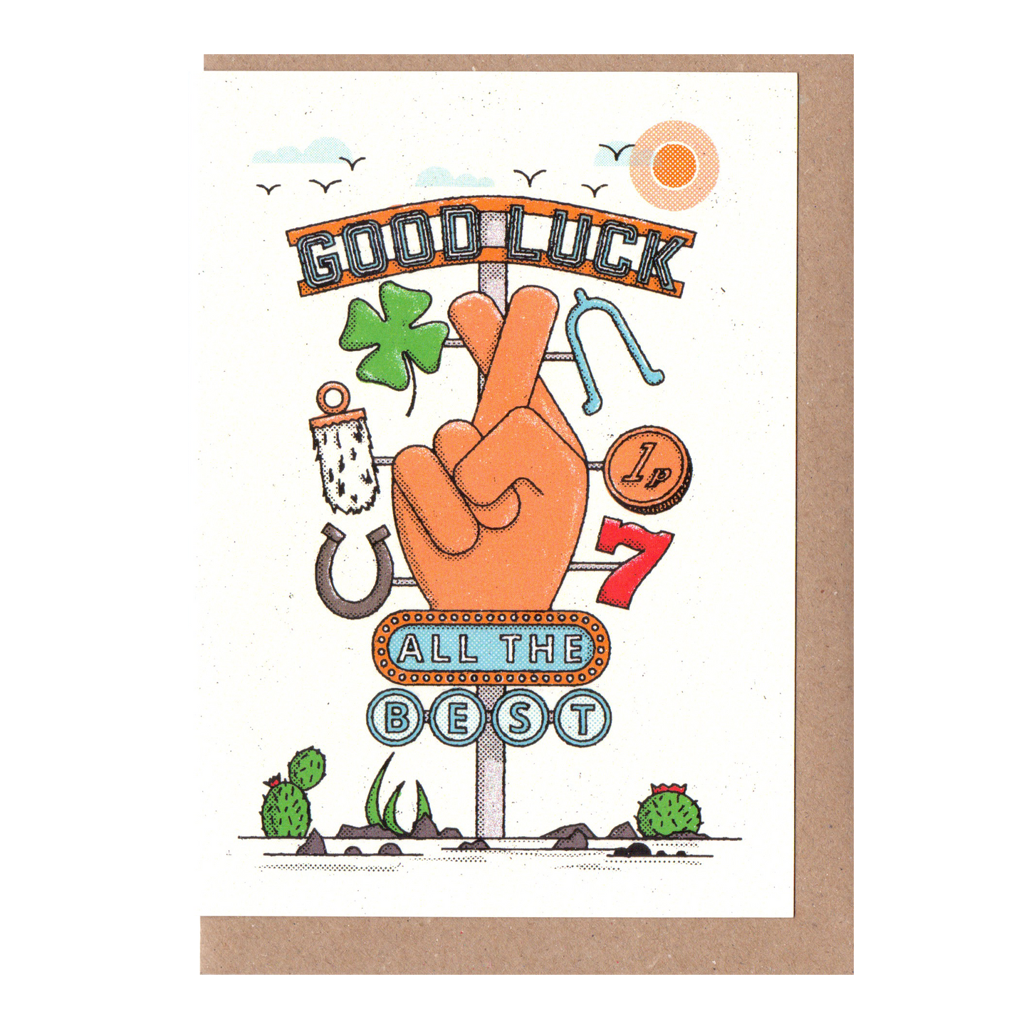 Good Luck Greeting Card