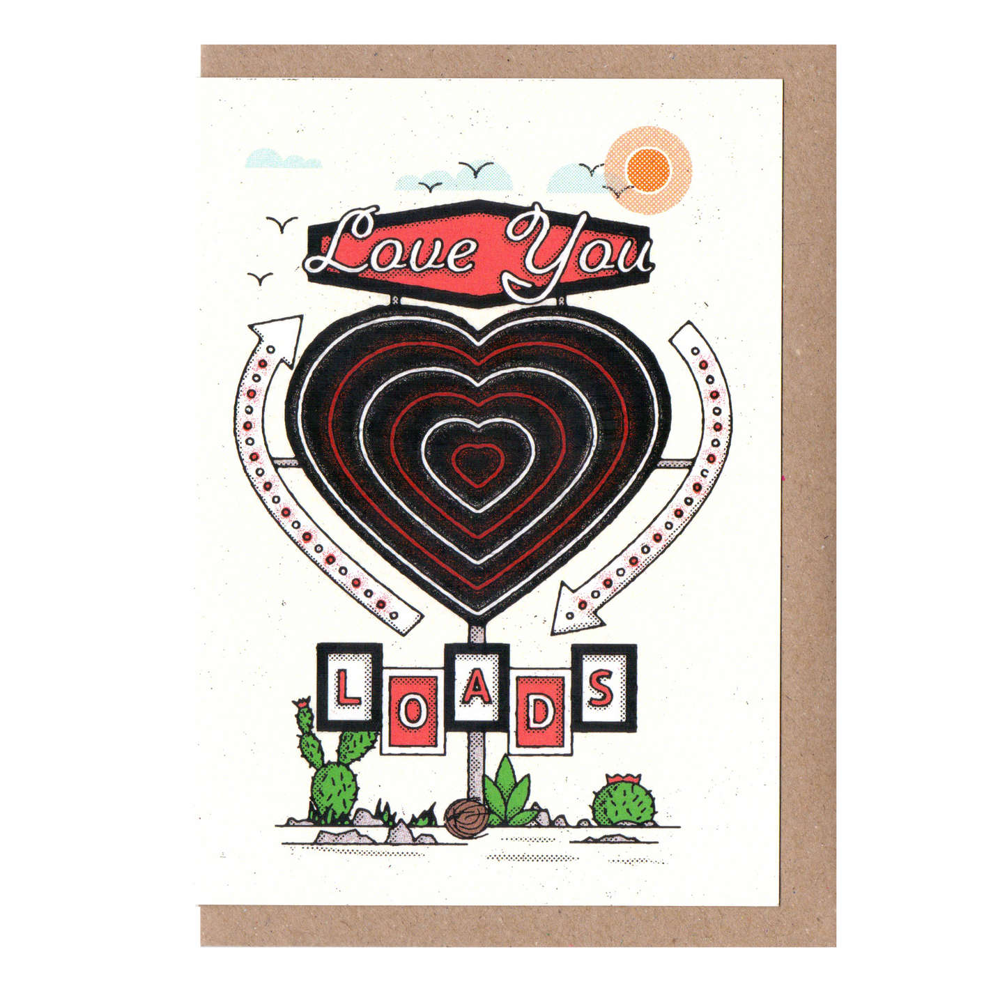 Love You Greeting Card