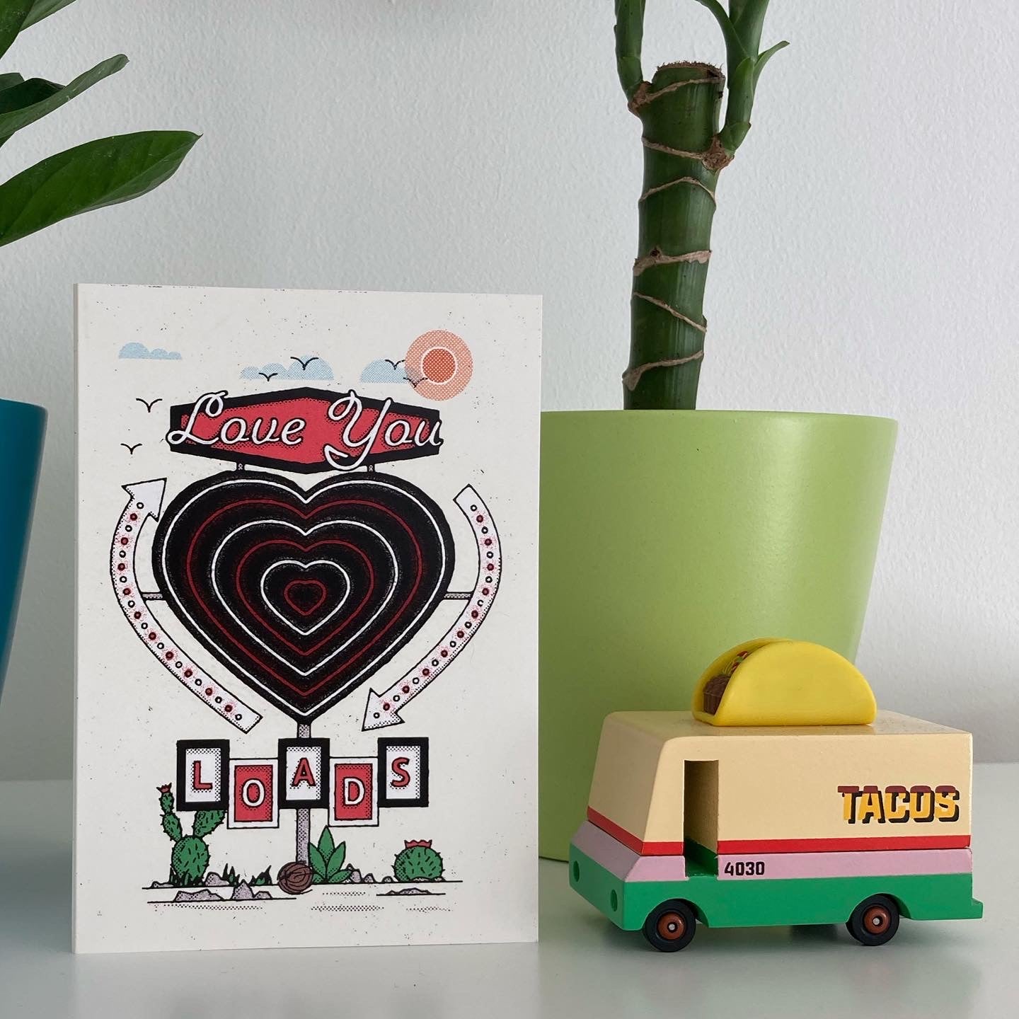 Love You Greeting Card