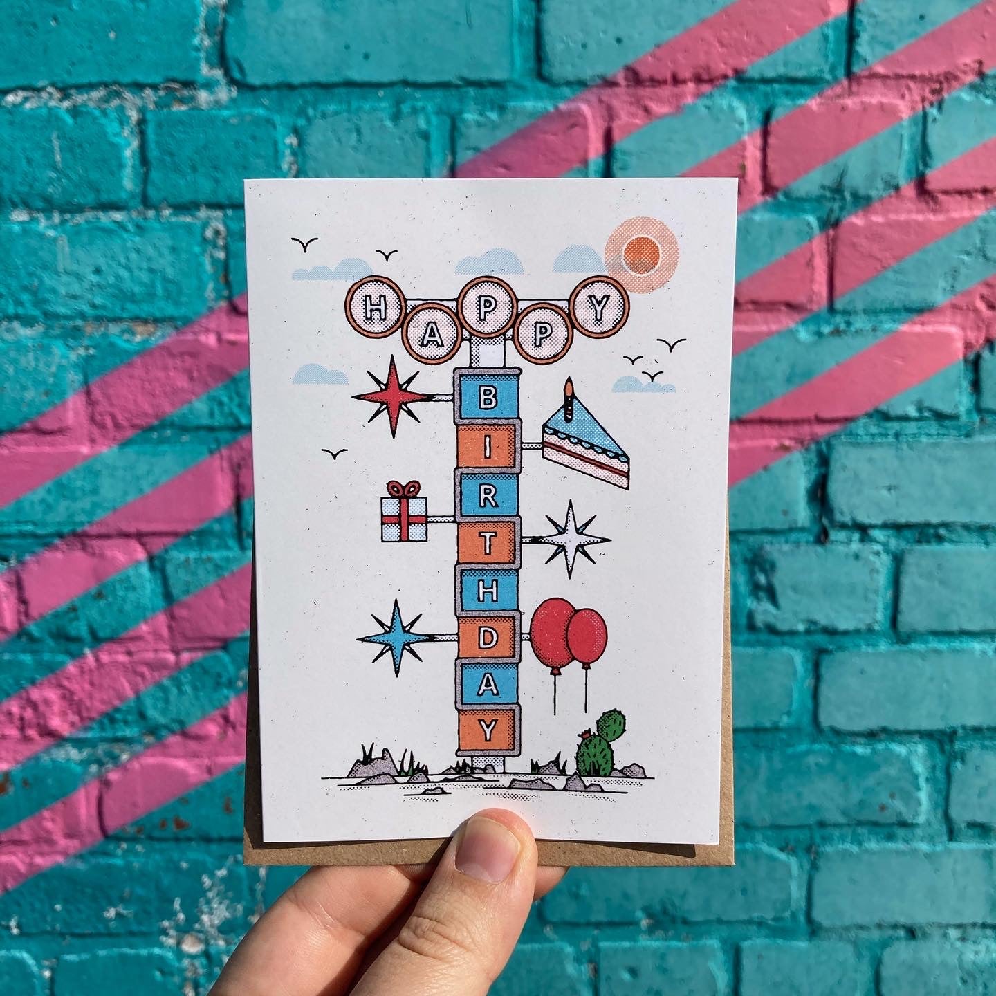 Happy Birthday Greeting Card