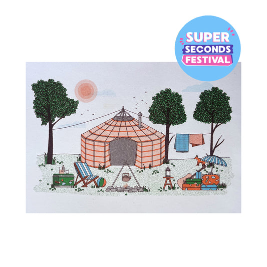 SECONDS: Yurt Print