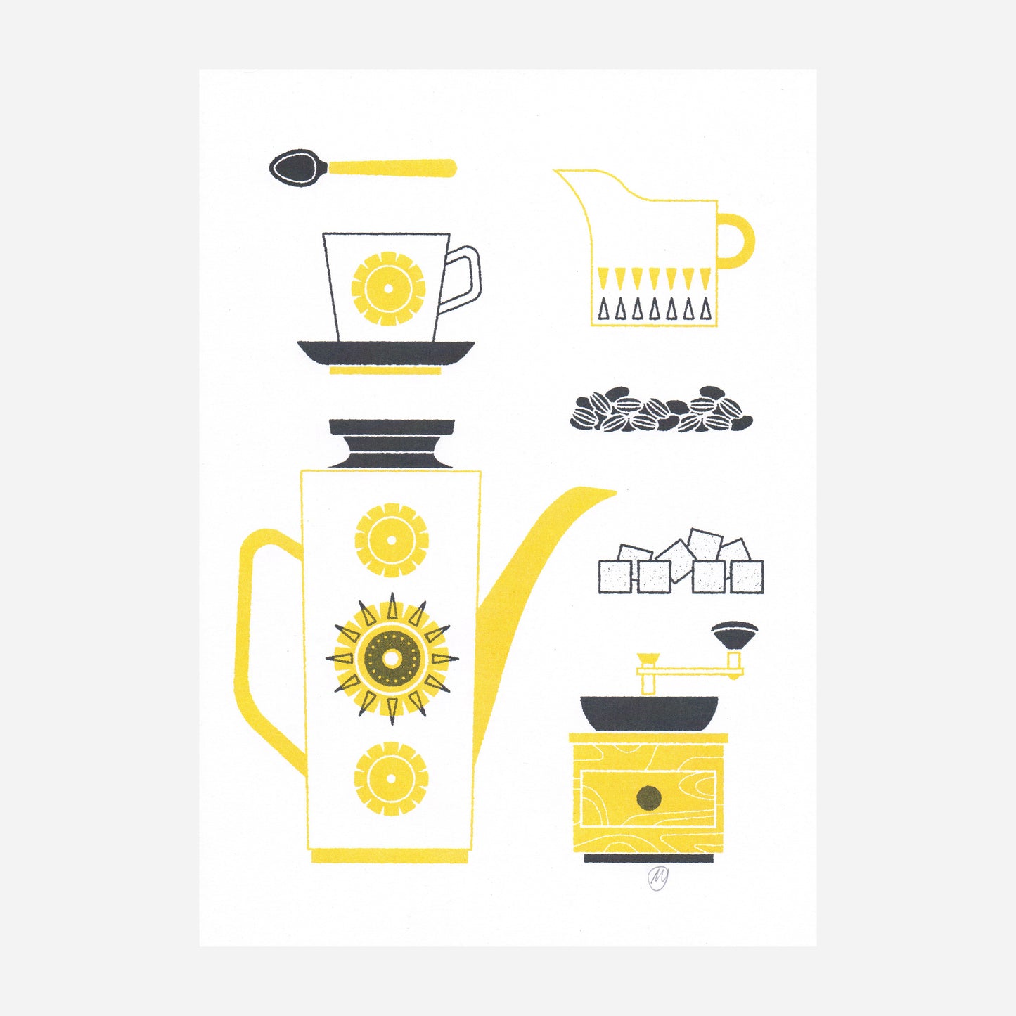 Coffee Service Print