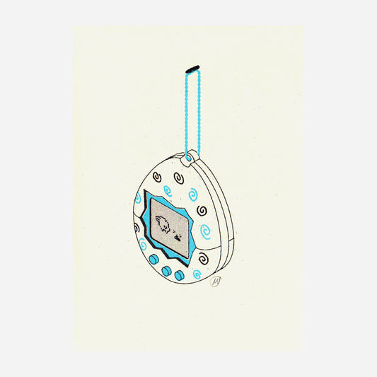 Tamagotchi Risograph