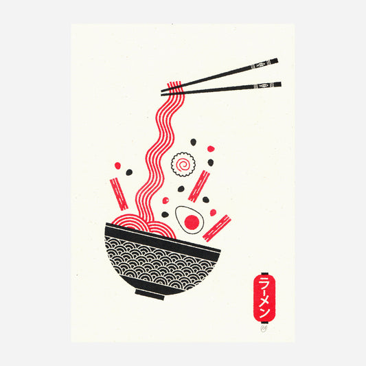 Ramen Risograph